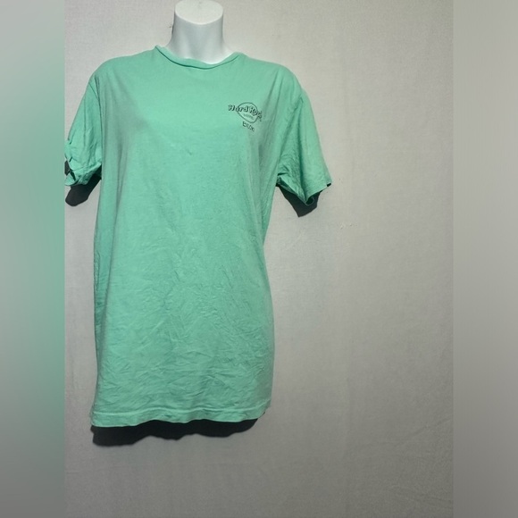 Hard Rock Cafe Mint Green T-Shirt - Picture 1 of 4